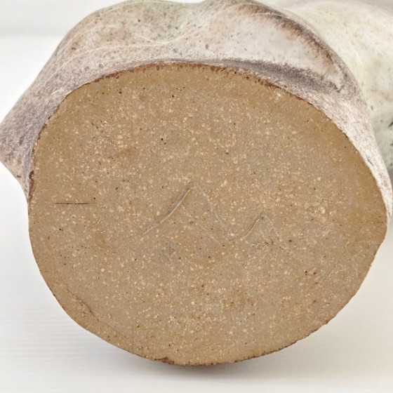 Image 1 of Vintage signed 1960s ceramic vase, female body, 60s, DLG Jean de Lespinasse, 60s