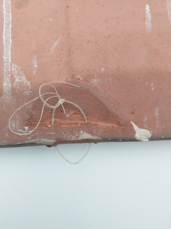 Image 1 of 1 x Keramik-Wandteller mit Pferdemotiv, 1950er Jahre, WGP (Westdeutsche Keramik), 52 x 24 cm