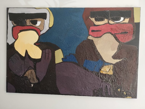 Painting by Paul Lus – Paintings & Drawings, Canvas (photo 5 of 5)
