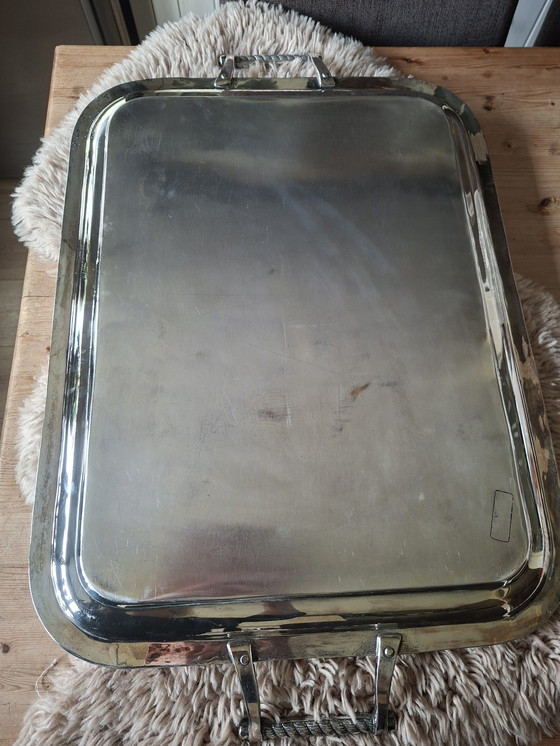Image 1 of Hermosa bandeja plateada de Eichholtz