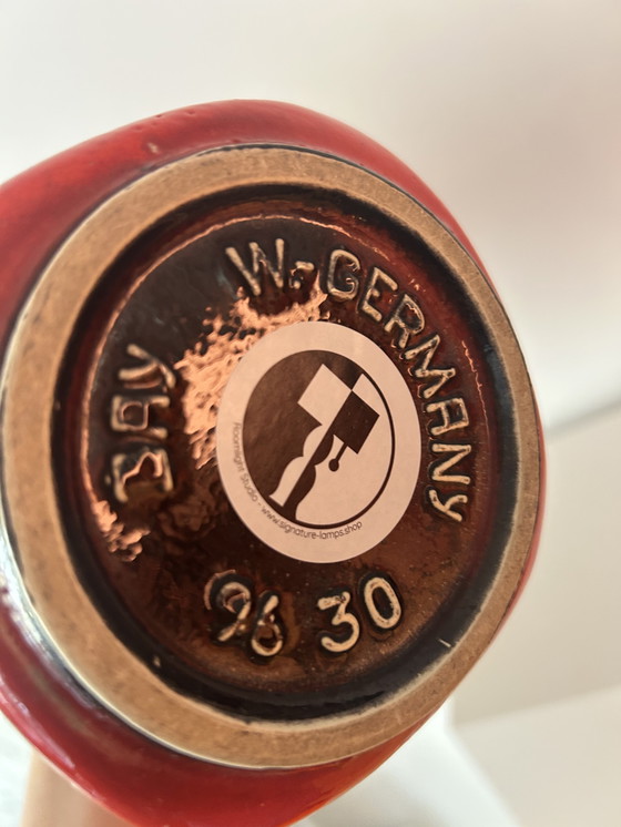 Image 1 of Table lamp from the 1960s, vase Bay - Bodo Mans