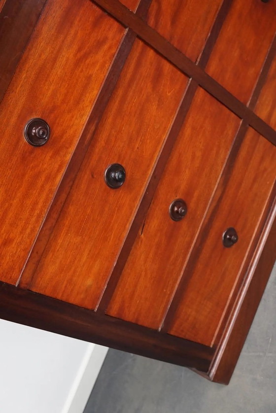 Image 1 of English mahogany chest of drawers / chest of drawers, 1930s