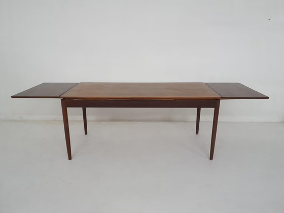 Image 1 of Extendable Dining Table – 1960s Rosewood – Seats Up to 12