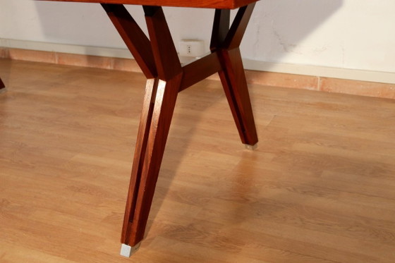 Image 1 of Tafel van Tolomeo, ontworpen door Ico Parisi en Ennio Fazioli voor MIM Rome, Italië, 1958.