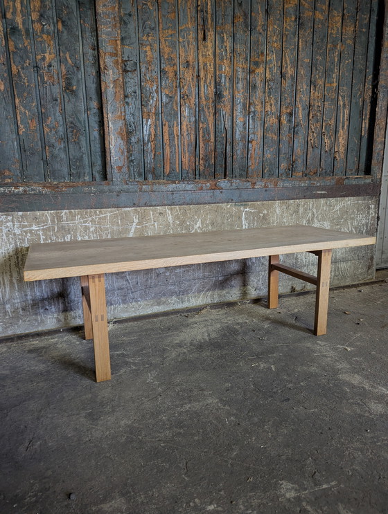 Image 1 of Vintage oak coffee table, Denmark