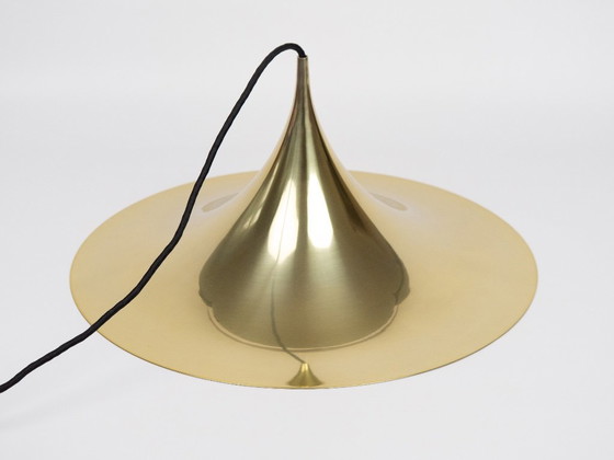 Vintage Semi Hanglamp van Fog & Mørup, 47 cm, Deens Mid-Century Design, Scandinavische Plafondlamp (photo 5 of 10)