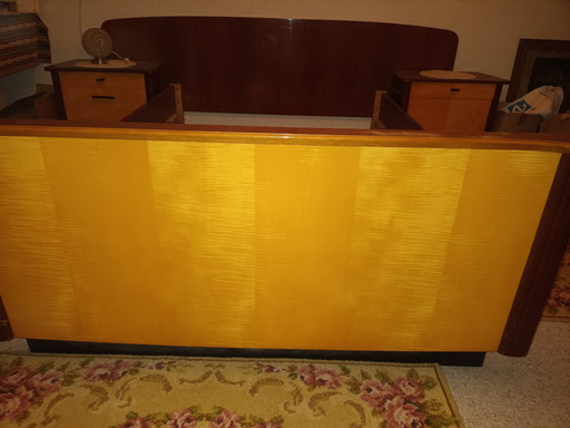 Schlafzimmer aus den 1960er Jahren