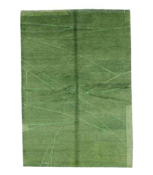 Modern Designer handgeknüpft Woll Teppich Neu & Unbenutzt 247 x 173 cm