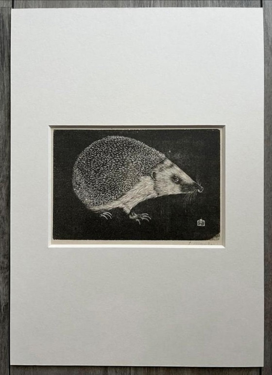 Image 1 of Jan Mankes 1889-1920 / Original Heliogravüre Igel 1923