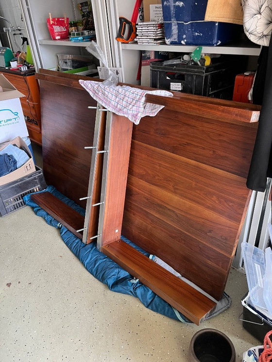 Image 1 of Solid walnut dining table by Bert Platangie