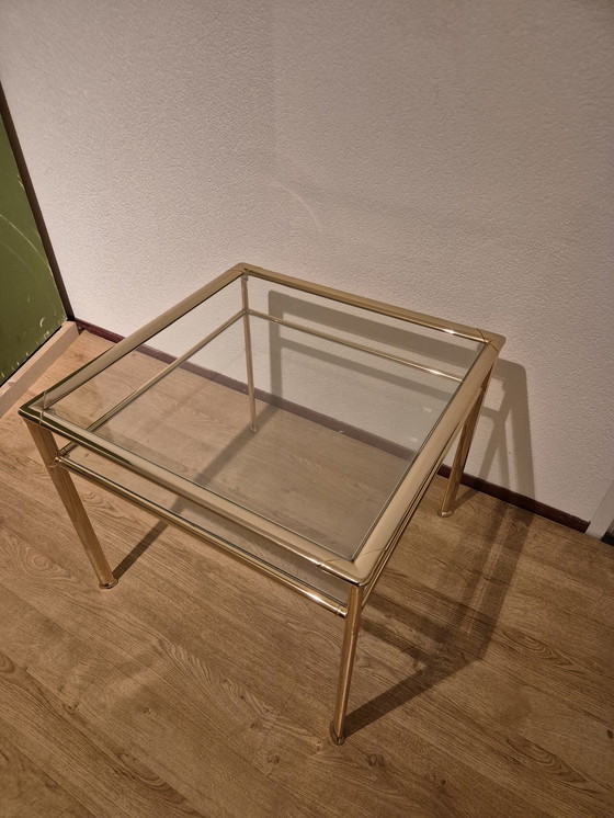 Image 1 of Vintage messing bijzettafel Orsenigo 