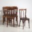 Chaises de salle à manger antiques (c.1920). Lot de 6 pièces #2 (photo 10 of 40)