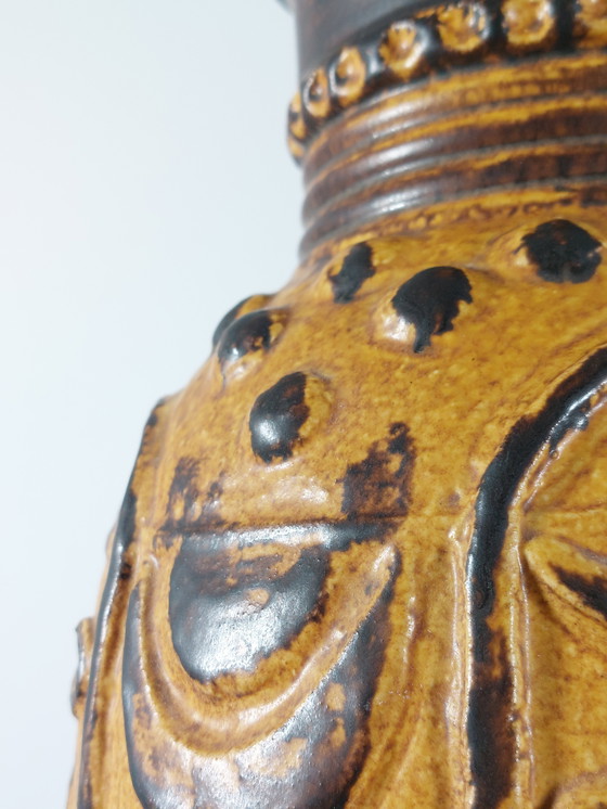 Image 1 of Vaso da terra in ceramica vintage di metà secolo, Bay Keramik, Germania Ovest