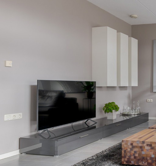 Podio porta TV Sangiacomo e 3 mobili alti