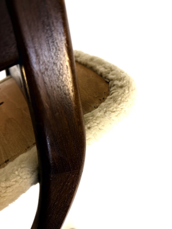 Image 1 of Vintage teak dining chair, Dyrlund '60