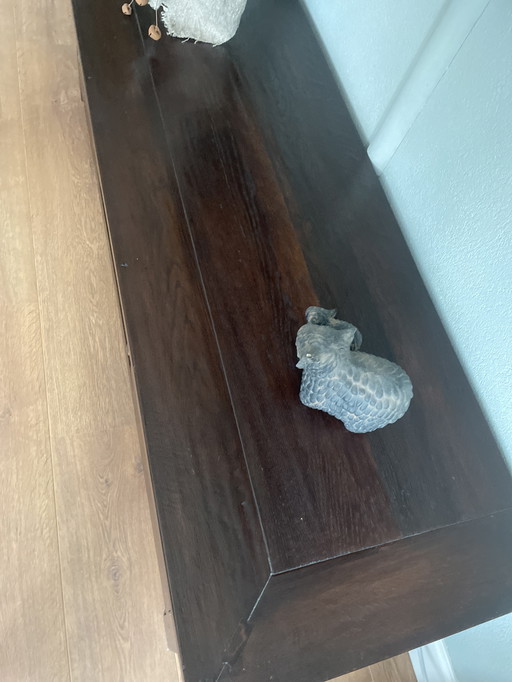 Dressoir massief eiken 