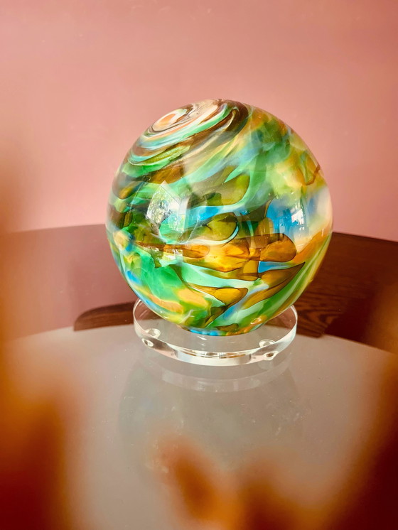 Image 1 of Murano swirl lamp