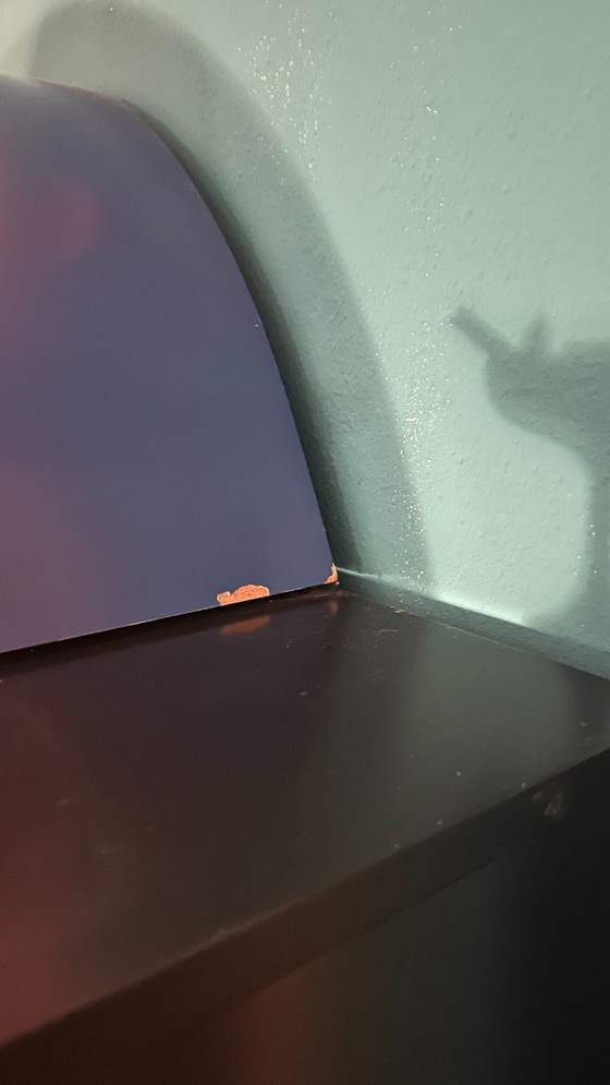 Image 1 of Interlübke Bar Duo Peter Maly Postmodern Memphis Milano 80s Blue