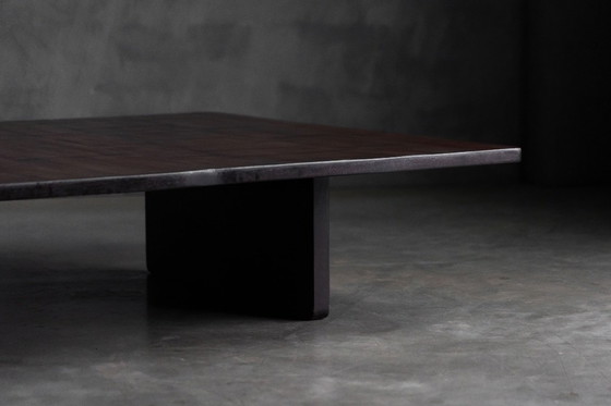 Image 1 of Tavolino da caffè in bambù di Axel Vervoordt, Belgio, anni '80