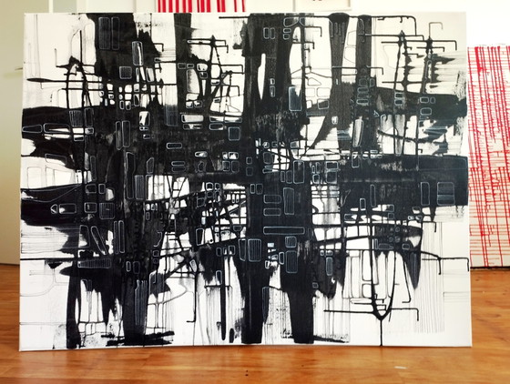 Image 1 of Natia Antadze Abstract Composition XXL