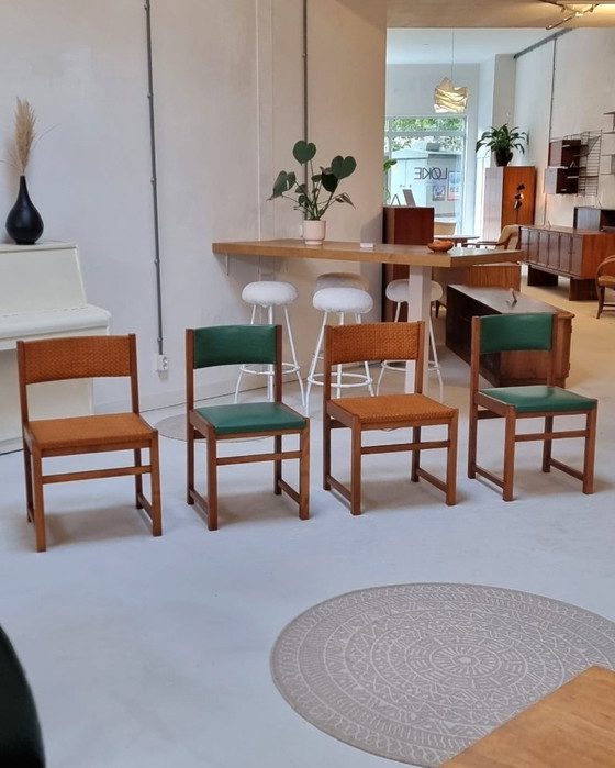 Image 1 of 4x Chaises du milieu du siècle