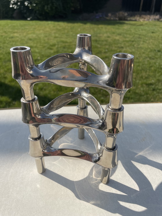 Image 1 of 3 BMF Stoff Nagel Kandelaars