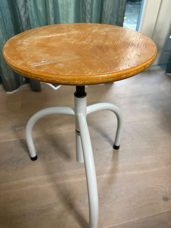 Image 1 of Vintage stool Oostwoud Franeker
