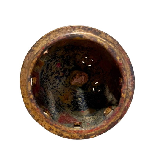 La Pieza de Michael Backman: Shikarakuta Nepalí de Bronce Dorado de Calidad Museo - Siglo XVII – Esculturas (photo 6 of 9)