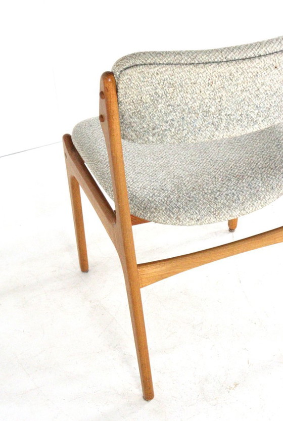 Image 1 of Set of 4 Erik Buch chairs O.D. Mobler model 49 vintage Danish