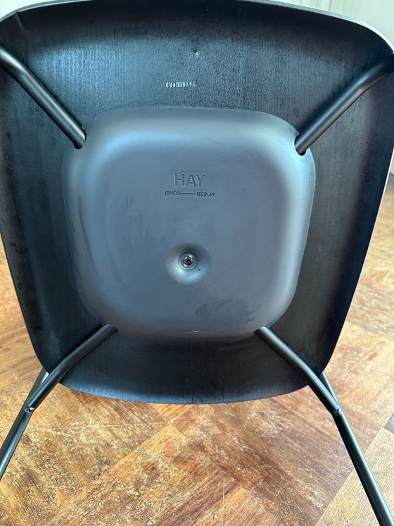 Image 1 of Sedia Hay Soft Edge Legno nero