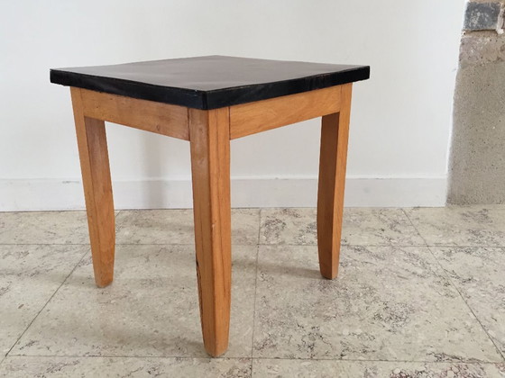 Vintage FORMICA Bijzettafel Krukje – lamine (photo 14 of 18)