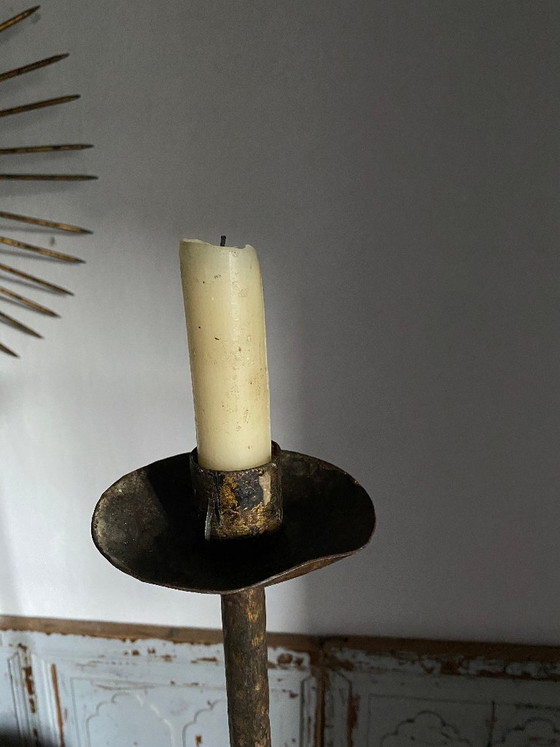 Candelabro de pie – vintage, Portavelas, Hierro (photo 5 of 13)