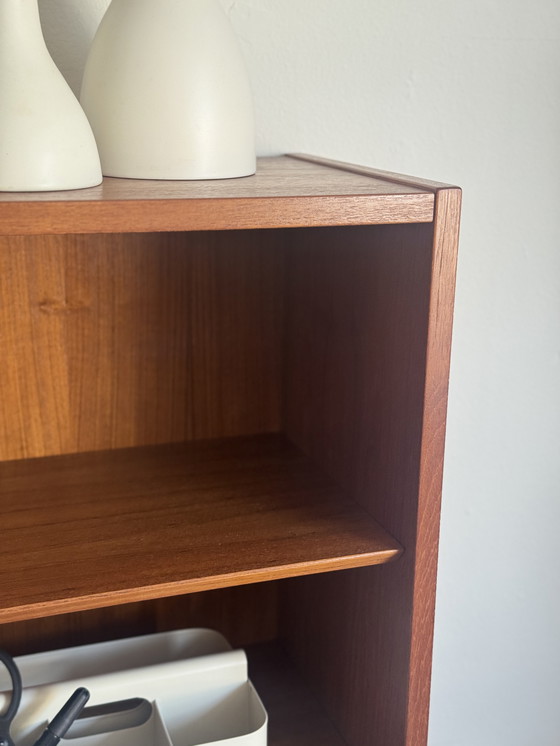 Image 1 of Libreria vintage del Medioevo - Teak anni '60