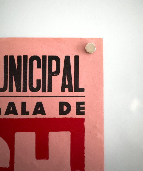 Image 1 of Affiche originale de catch français CATCH – vers 1960 – Sérigraphie originale – 60,00 × 39,50 cm