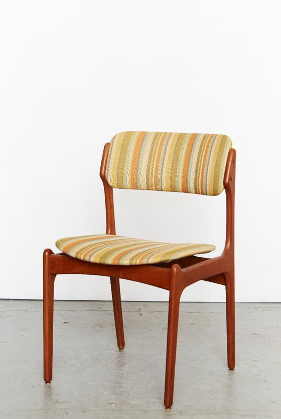 Image 1 of Sedie da pranzo n. 49 di Erik Buch per O. D. Møbler, anni '70, set di 4