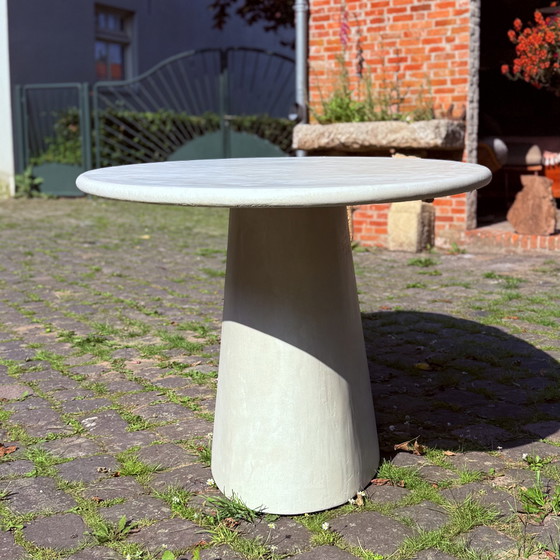 Image 1 of Handmade mortex dining table japandi style