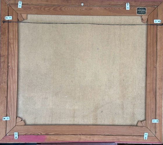 Huile H.J.Pauwels – H.J. Pauwels, Objets d'art, Bois, Toile (photo 6 of 9)