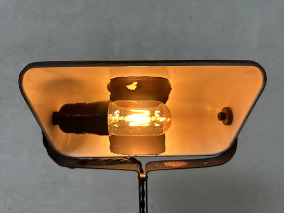 Image 1 of Lampada da notaio originale Erpe - Modello 52 - Bachelite e ghisa