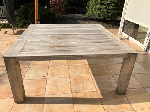 Table de jardin Rough-X Dining 170x170x76cm