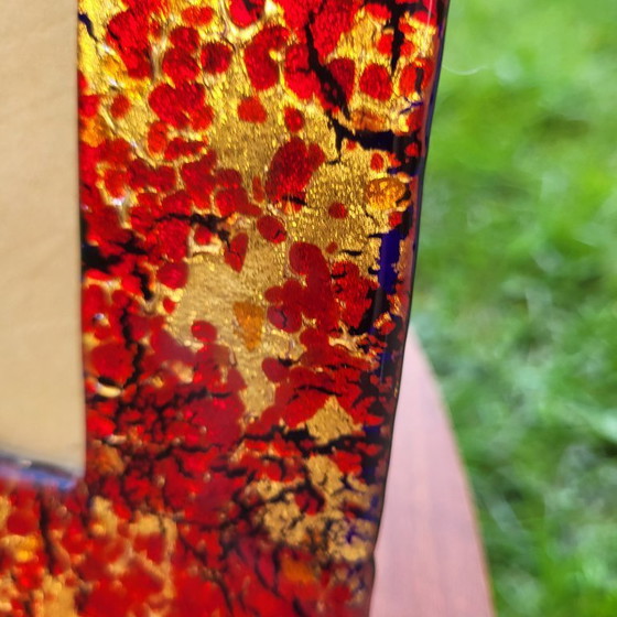 Image 1 of Marco grande de Murano con pan de oro, Hecho en Italia