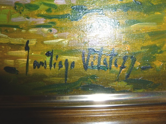 Image 1 of S. Vilata: Landschaft 'Wald' 70 (45,5 x 53,5 cm)