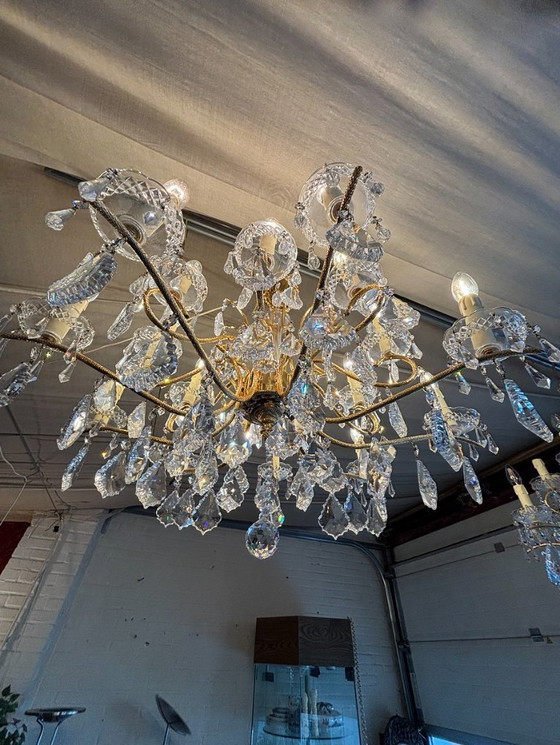 Image 1 of 2 capitals faustig swarovski chandeliers type 73712/18