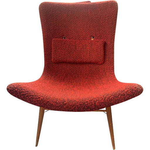 Paar vintage fauteuils van Miroslav Navrátil