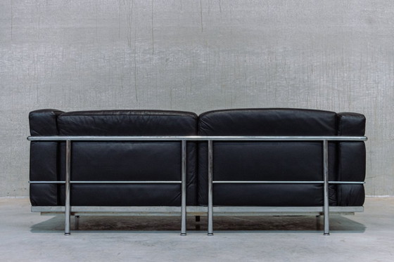 Image 1 of Vintage 1980s Cassina Lc3 2 seater