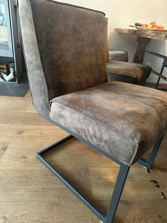 Image 1 of Zaragoza eetkamer set ( bank en 3 stoelen )