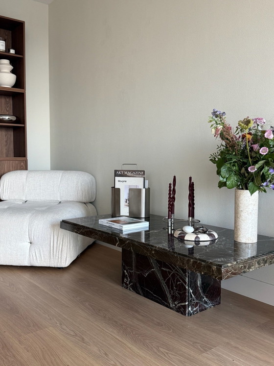 Vintage marmeren salontafel (photo 6 of 9)