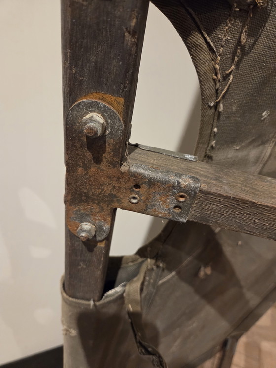 Image 1 of Lit de camp militaire original Pico 1945