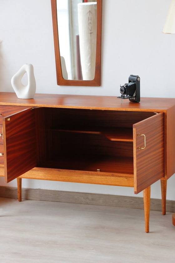 Image 1 of Credenza Uniflex in mogano e palissandro (1960) - Mobili d'epoca