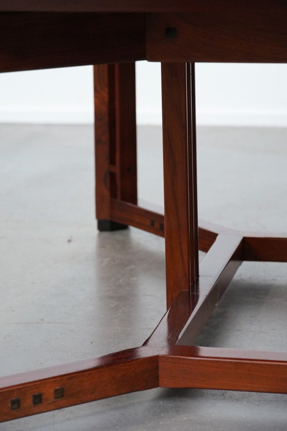 Image 1 of Large square Art Deco coffee table by Schuitema from the Decoforma series