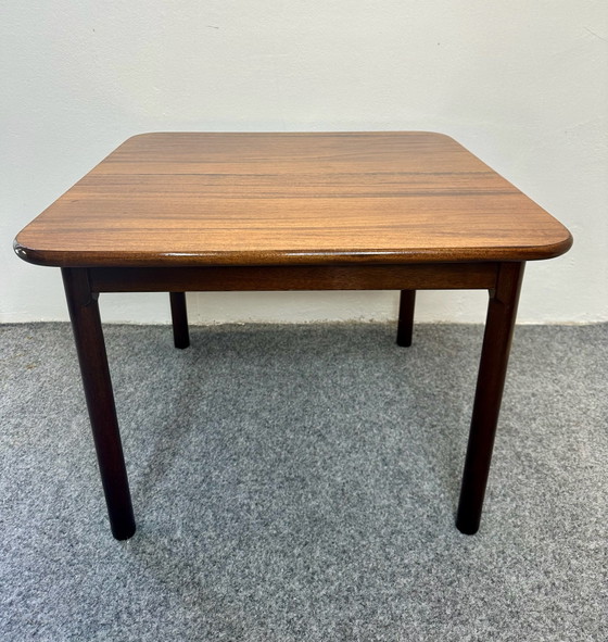 Tavolino in teak di design danese Mid-Century Haslev Møbelsnedkeri, Tavoli da pranzo, Legno, Marrone (foto 15 di 15)